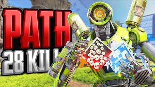 AMAZING Pathfinder 28 KILLS and 6556 Damage Apex Legends Gameplay