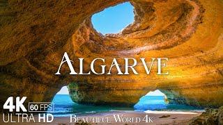 Algarve Portugal 4K - Unveiling The Wonders of Portugals Coastline - Calming Music