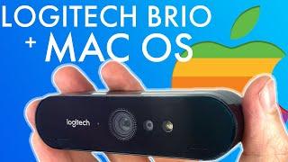 How To Use the Logitech Brio 4K Webcam with Apple Mac OS