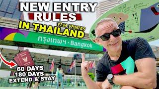 THAILAND New Visa Rules Are Here  Latest Updates From BANGKOK  The New Changes #livelovethailand