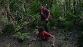 Girls surviving to  saving there friend in forest__The Wilds2020..