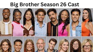 Big Brother Season 26 2024 Cast