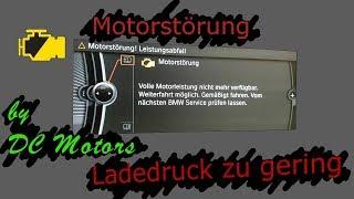 Motorstörung - Ladedruck zu gering  Fehlersuche by DC Motors