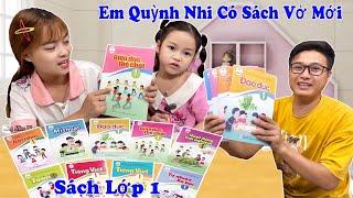 Gia Đình Hằng Nheo Giới Thiệu Bộ Sách Lớp 1 Của Em Quỳnh Nhi  Hằng Nheo Vlog