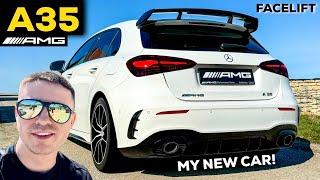 FINALLY Collecting My 2024 MERCEDES AMG A35 NEW Facelift Exterior Interior Sound Exhaust