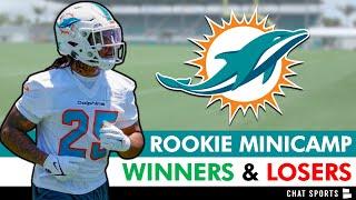 Miami Dolphins Rookie Minicamp Winners & Losers Ft. Jaylen Wright Chop Robinson & Mohamed Kamara