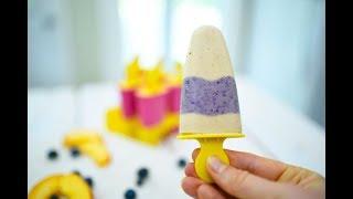 Popsicle au yogourt fruité