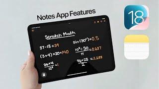 iOS 18 Notes Apps Mind Blowing Features