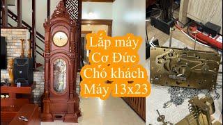 Đi lắp đặt đồng hồ cơ cho bác khách máy cơ Đức 8g8b 0328931368