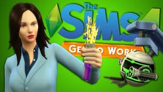 ALIEN SCIENTIST - Sims 4 Get to Work Scientist - The Sims 4 Funny Highlights #33