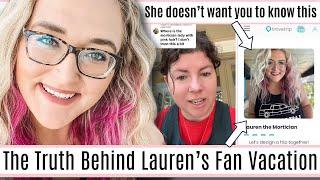 Lauren The Mortician Plans a Vacation with Fans to Save her Career ‼️