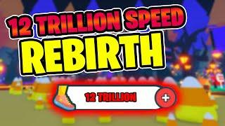 12 TRILLION SPEED REBIRTH  NOOB TO PRO  Speedman Simulator