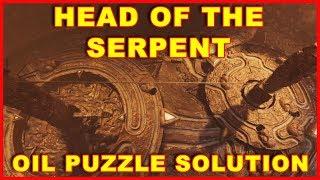 Shadow of the Tomb Raider Oil Puzzle Guide Head of the Serpent