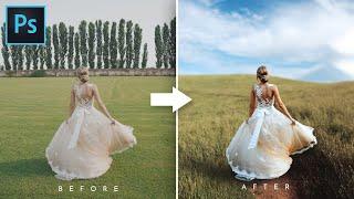 How To Change Background in Photoshop  Photoshop Tutorial