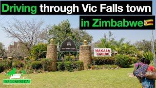 A quick drive through Victoria Falls town in Zimbabwe