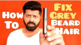 Beardo black magic review how to fix grey hair on your beard in less than 2 minutes