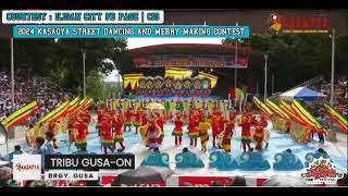 BRGY. GUSA CDOC- KASADYA STREET DANCING 2024  DIYANDI FESTIVAL  OPEN CATEGORY CHAMPION