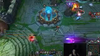 Tyler1 Quadra Kill on Caitlyn