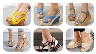 SUPER SOFT NEXT LEVEL COMFORT SANDALS WEDGES SHOES HEELS COLLECTION FOR LADIES 2024  @JCFASHION1