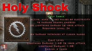 D2R Skills & Abilities - Holy Shock Offensive Auras Paladin