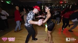 Fadi Fusion & Barbara Aquino Yamulee  social dancing @ Antwerp Diamond Salsa Congress