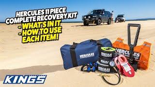 Hercules 11 Piece Complete Recovery Kit - Whats In It and How to Use it
