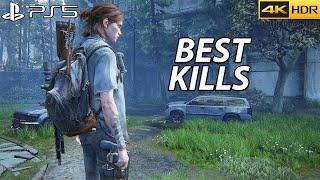 The Last of Us 2 PS5 - Best Kills 4  Grounded  4k60FPS