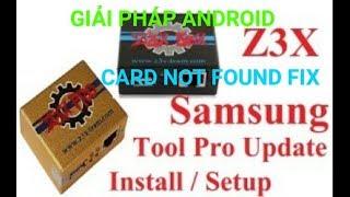 how to active Z3X fix error Card not found