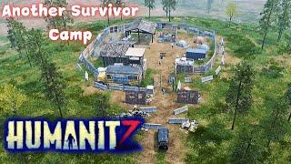 Another Survivor camp.  HumanitZ Gameplay EP35 2024