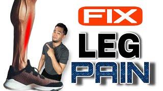 Stop Leg Pain Exercises Massage and Kinesio Taping