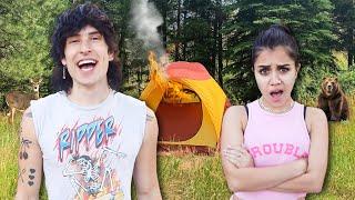 Jake and Tara GO CAMPING