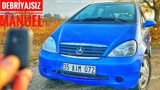 DEBRİYAJA BASMADAN VİTES ATTIM  MERCEDES BENZ A160  GÖRÜLMEMİŞ ARABA  FARKLI YARI OTOMATİK