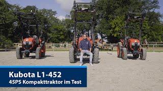 Kubota L1-452 Kompakttraktor im Test