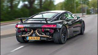 Sports & Tunercars Accelerating LOUD 1200+ HP Twin Turbo R8 Huracan C63 GTI