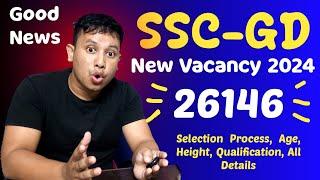 SSC Constable GD Recruitment 2024  SSC GD Vacancy 2024  SSC GD Bharti 2024