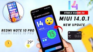 Official Stable Xiaomi Eu 14.0.1 for Redmi Note 10 ProMax Review & installation