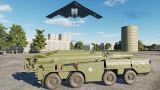 B-2 Spirit Silent Destroy Russian Tanks Airports Warship - DCS World