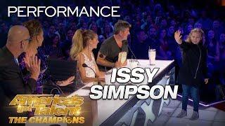 Issy Simpson Kid SHOCKS Judges With Unbelievable Magic Trick - Americas Got Talent The Champions