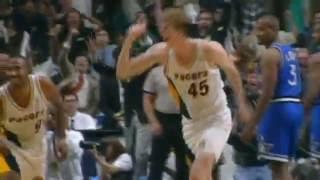 Memorial Day NBA Vault 1995 Magic vs Pacers- Rik Smits Hits The Game Winner