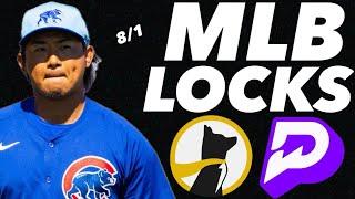 PRIZEPICKS MLB THURSDAY 8124 - FREE PICKS - 6-0 RUN - BEST PLAYER PROPS - MLB TODAY