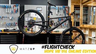 Hope HB 916 - Öhlins Edition  Flightcheck  Testevent  Schlammschlacht