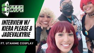 Interview with Kieraplease and Jade Valkyrie at Anime Expo 2022