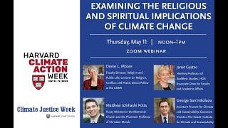 Examining the Religious and Spiritual Implications of Climate Change