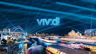 Have you ever seen a drone show before?  Vivid Sydney 2022 #shorts