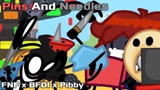 FNF x BFDI x Pibby Concept  Vs. W.O.A.H. Bunch  Pins And Needles