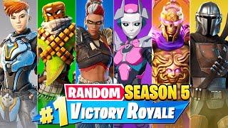 The *RANDOM* SEASON 5 Challenge in Fortnite