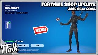 *NEW* EMINEM HOUDINI EMOTE Fortnite Item Shop June 25th 2024 Fortnite Chapter 5