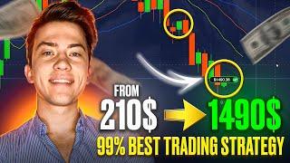 From 210$ → 1490$  TOP-1 BEST TRADING STRATEGY  Binary Options Trading  Pocketoption strategy