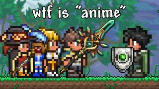 adding anime into Terraria using mods...