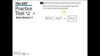 SAT Practice Test #2 Math Module 2 Problem #13